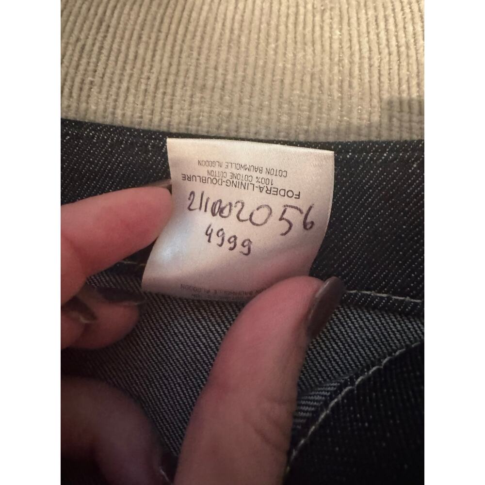Balenciaga NWOT Dark Wash Wide Leg Flare Jeans – Size 27 – Made in Italy - Picture 11 of 15